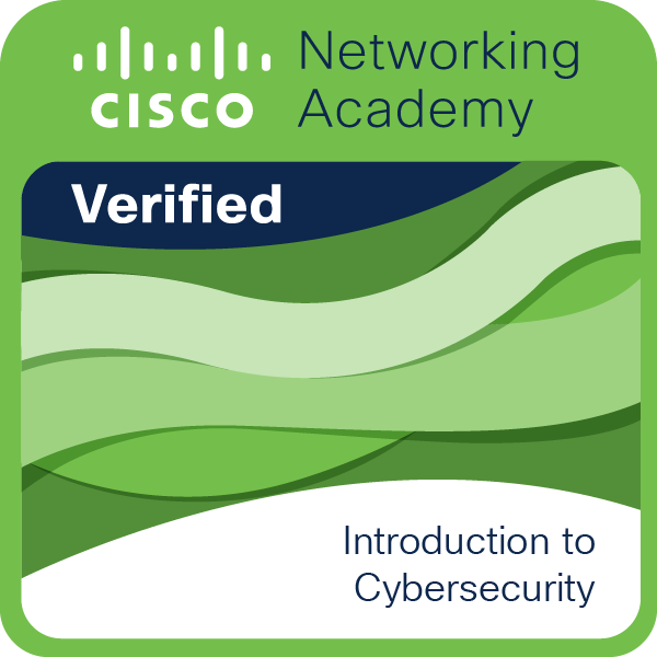 Cisco Cybersecurity Badge